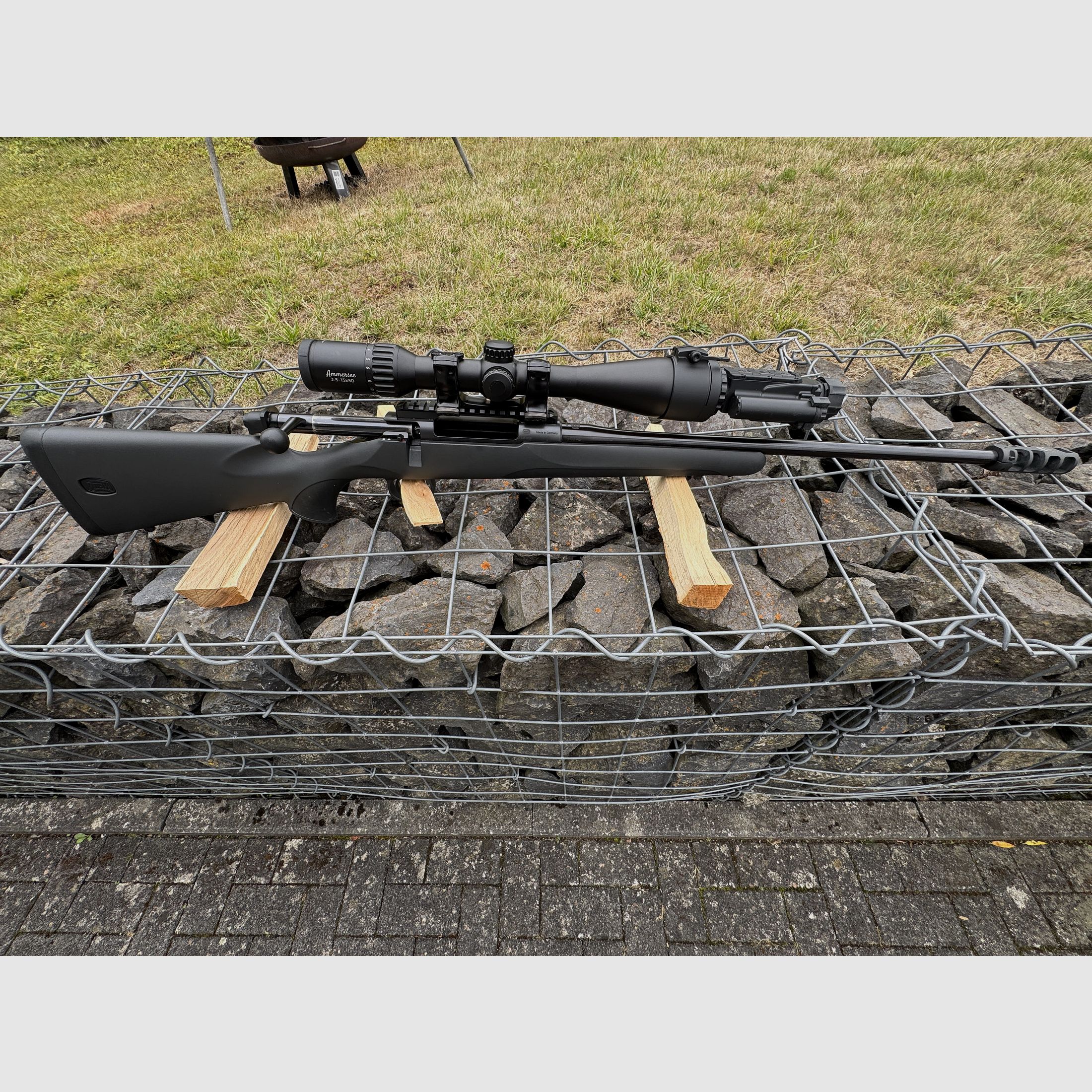 Mauser M18 .300 Win. Mag./ Professor Optiken Ammersee 2,5-15x50 HD/ Nitehog Viper 35/Rusan Adapter /Mündungsbremse