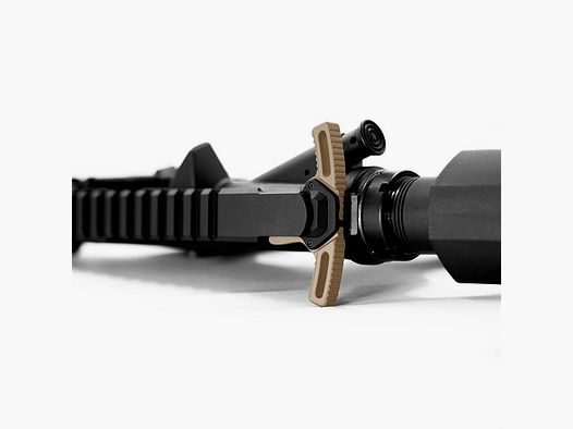 BREEK ARMS – AR-15 WARHAMMER MOD2 AMBIDEXTROUS CHARGING HANDLE FDE