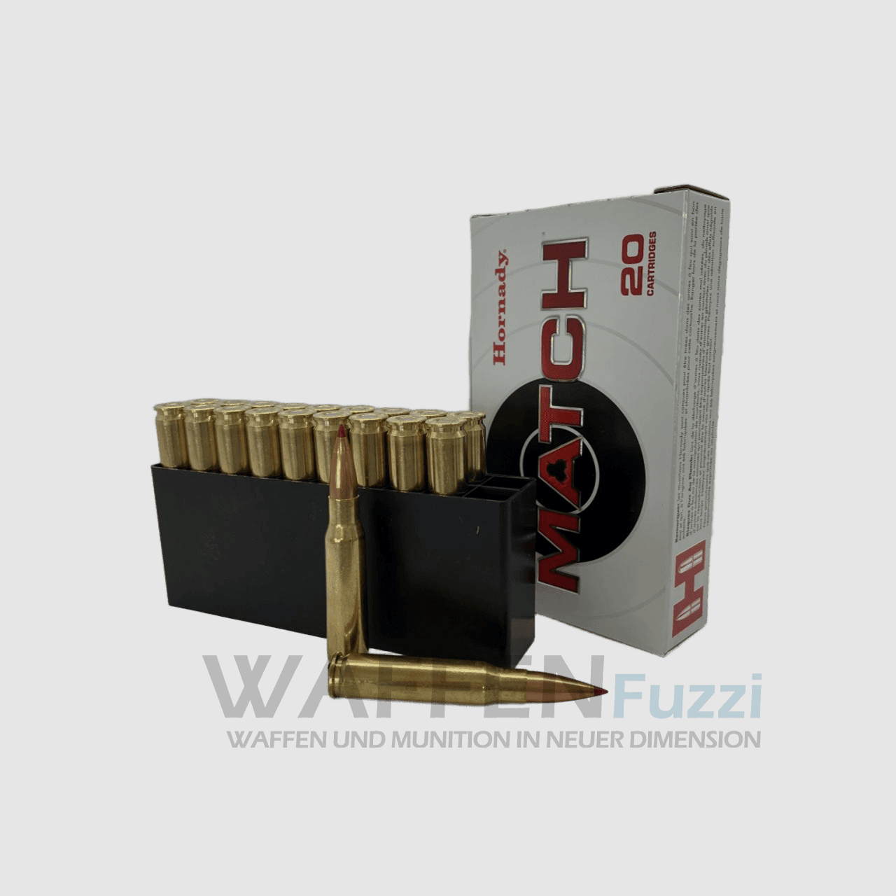Hornady .308Win. ELD Match 168gr 20 Schoten
