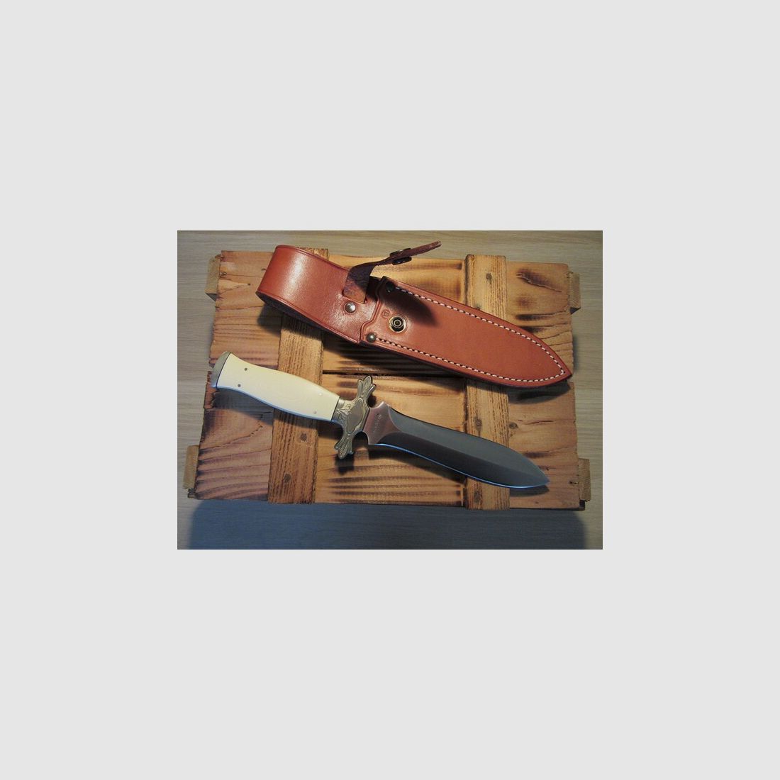 Böker Magnum Saufänger Hirschfänger Dolch Jäger Messer Solingen Sammler Jagd Rar /unbenutzt Sammlung
