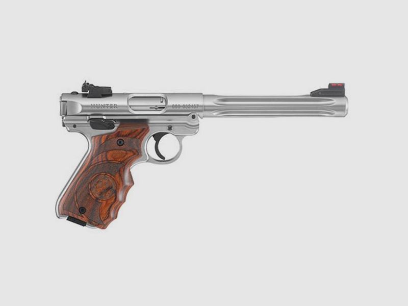 RUGER KK-Pistol Mod. Mark IV Hunter -6 7/8' .22lr TARGET Grip