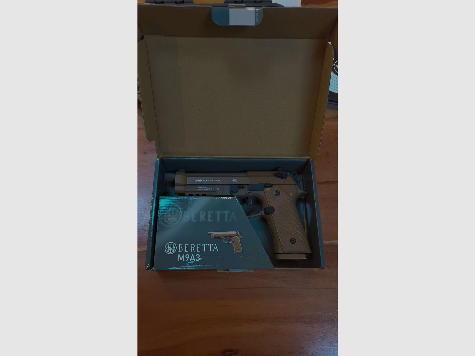 Beretta M9A3 CO₂ Airsoft – très bon état – disponible immédiatement à débattre