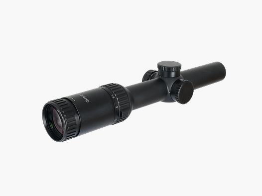 Max-On riflescope 1-6x24 4-point fiber reticle HD