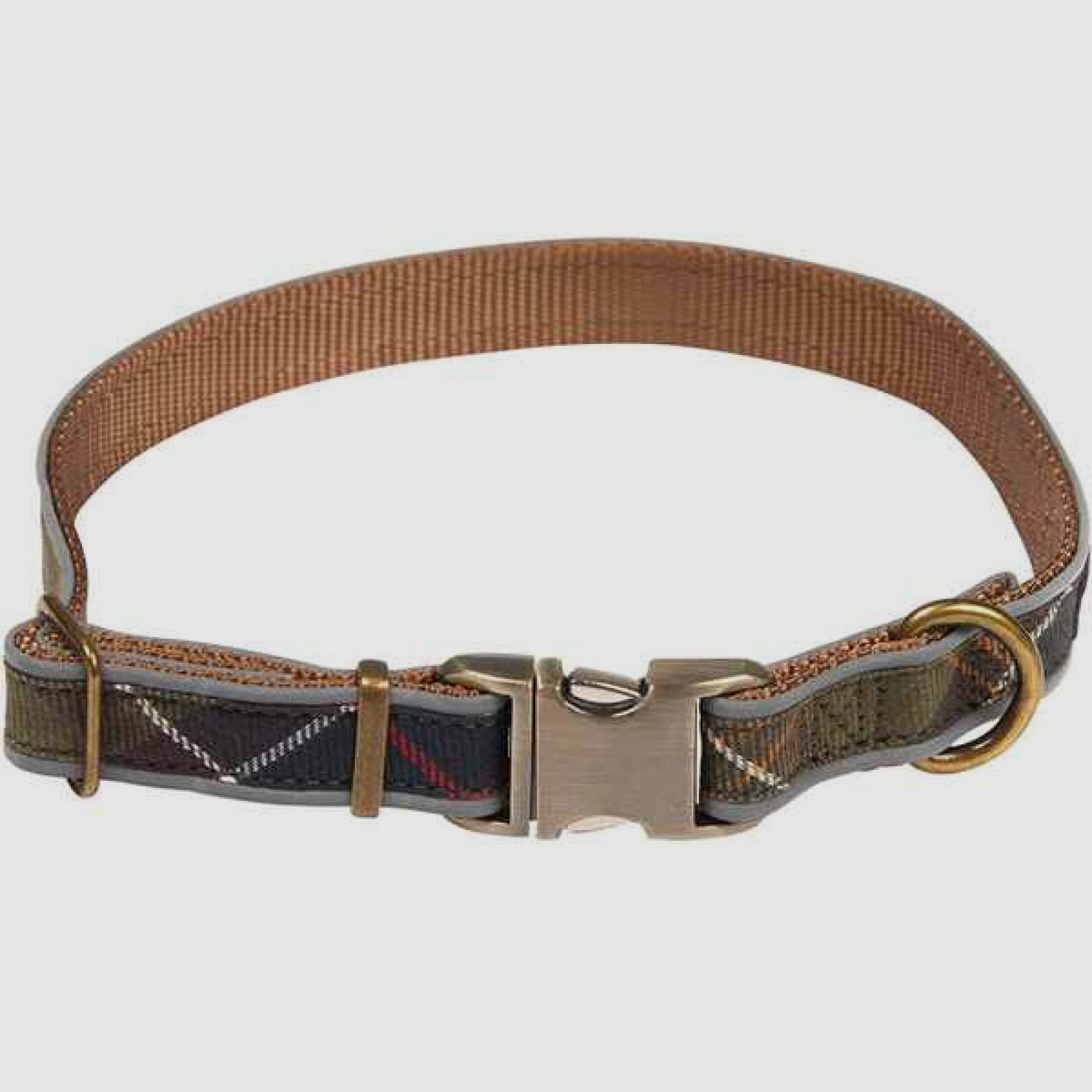 Barbour Reflektierendes Hundehalsband, Classic Tartan L