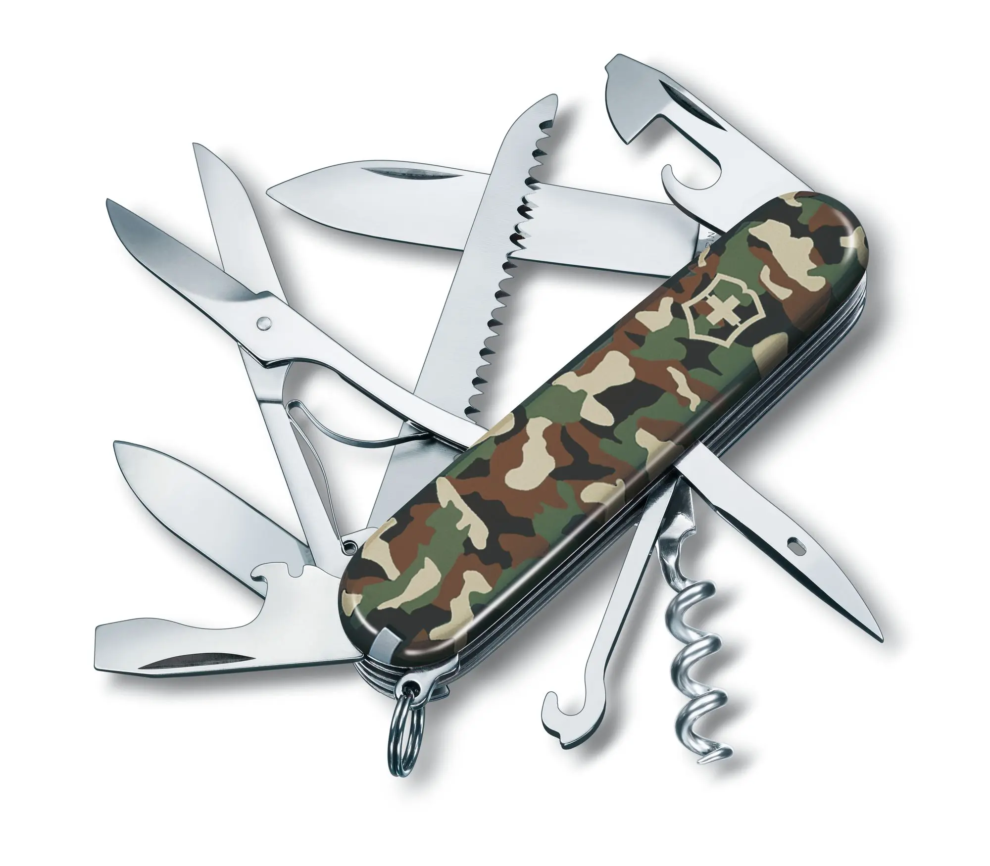 Victorinox Huntsman camouflage groen