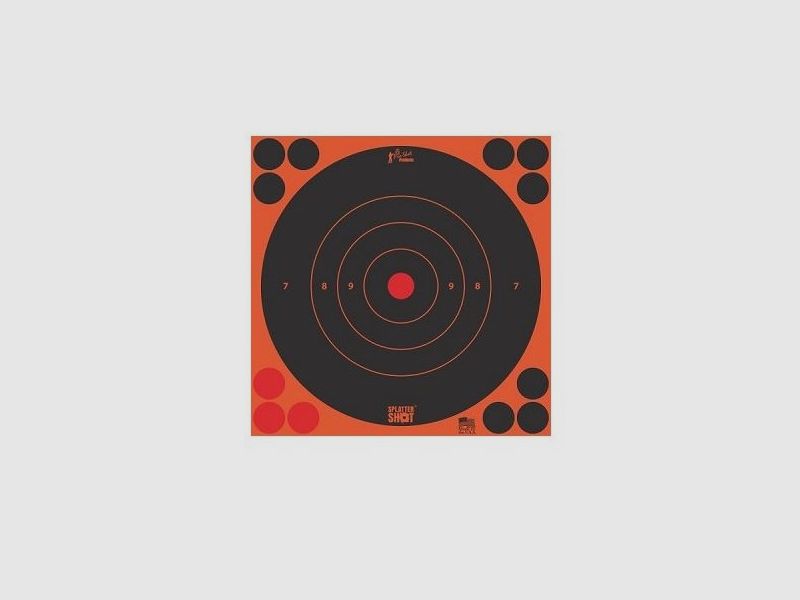 6 Bullseye oranje 20cm doelen