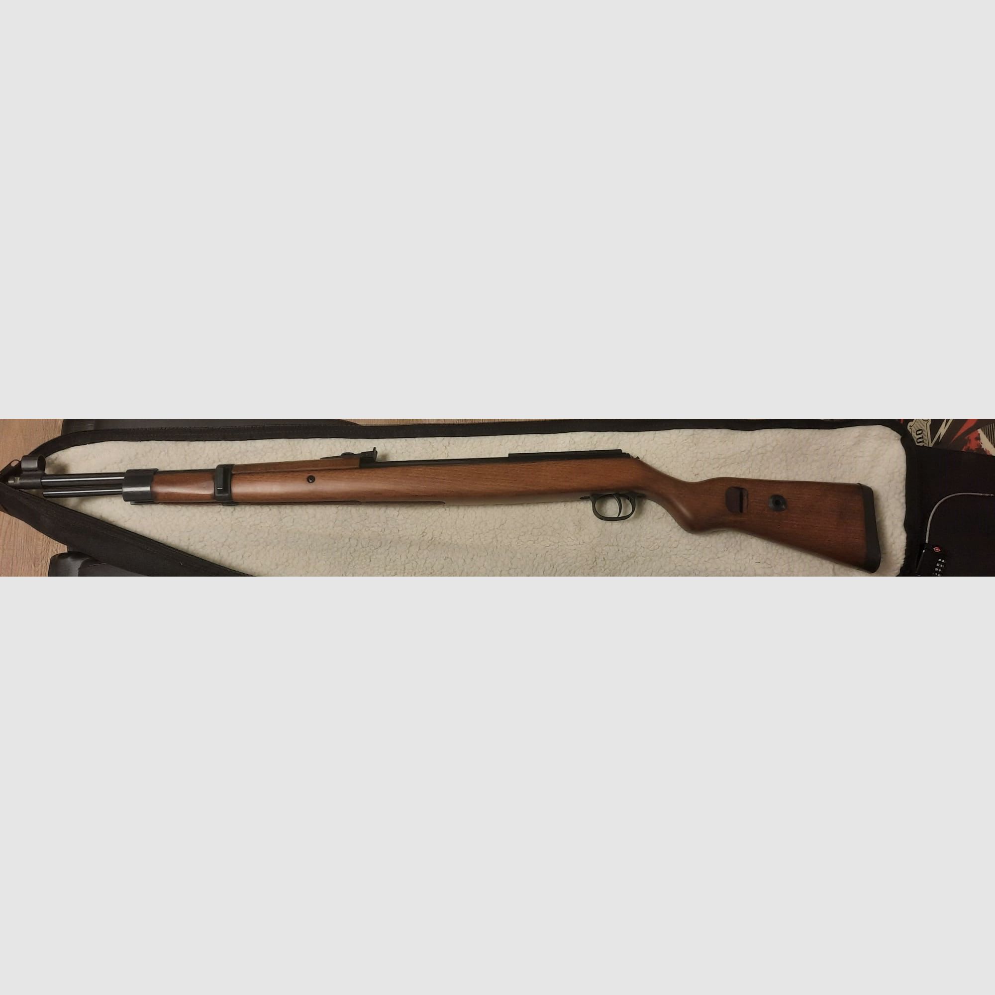 Diana Mauser K98 Unterhebelspanner Luftgewehr mit Buchenholzschaft