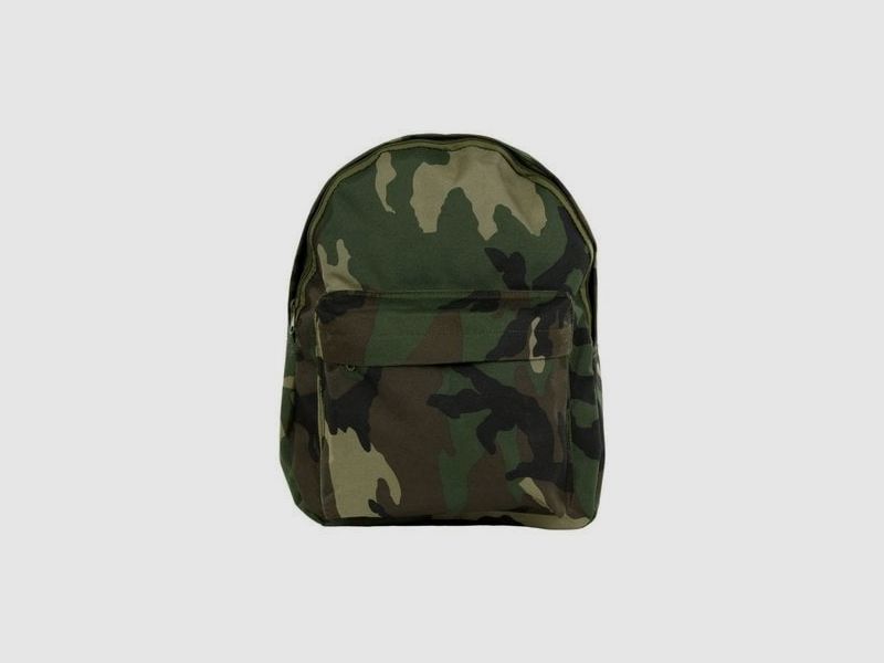 Children’s camouflage backpack Woodland, image 1 of 6