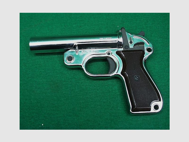 Pistola de señal Diana, cromada