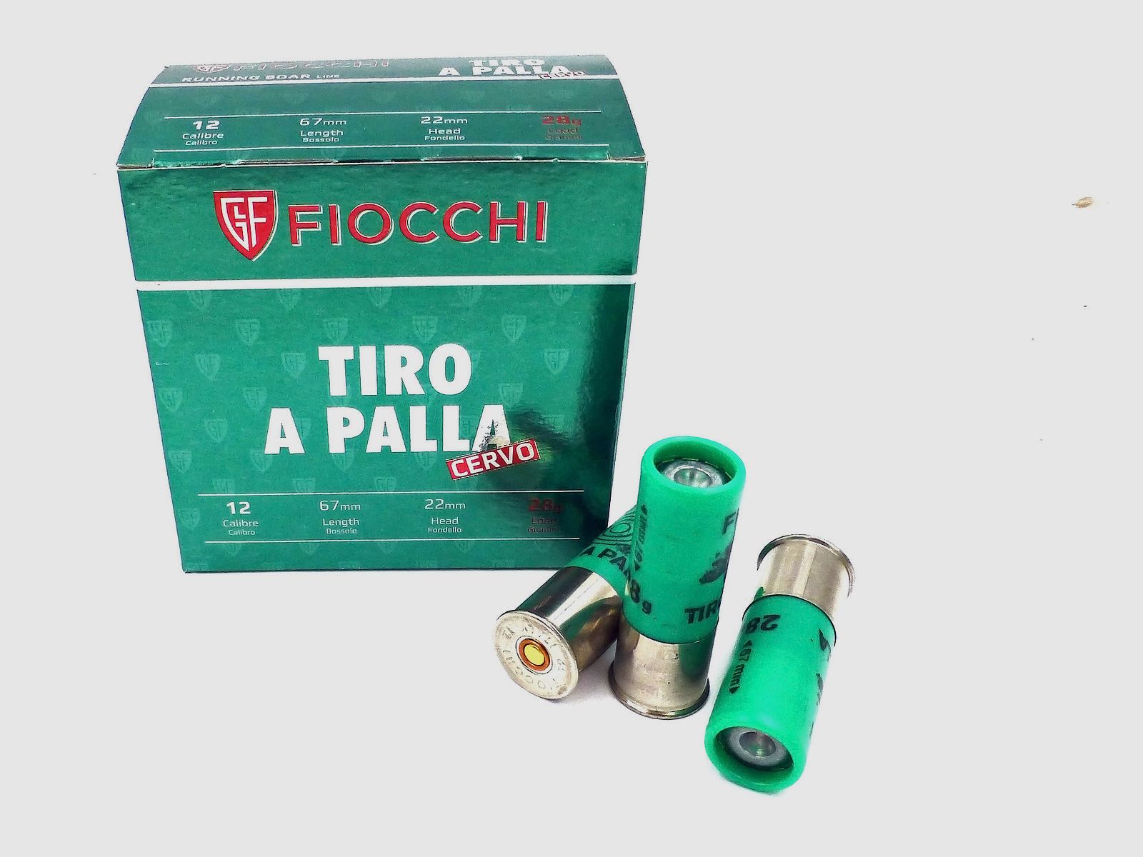 Patronen FIOCCHI Kal. 12 Slug