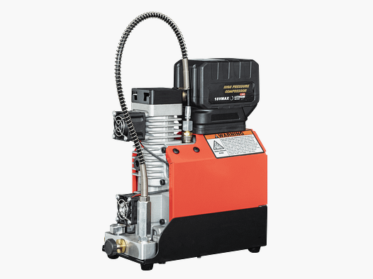 POWAIR Kompressor für PCP-Waffen BATTERIE 250W 310BAR/4500PSI