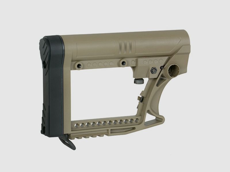Schulterstütze für M 4 / AR 15 Modelle in Tan