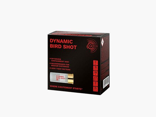 Geco Dyn. Bird Shot 28 2,7mm 25 pièces 12/70