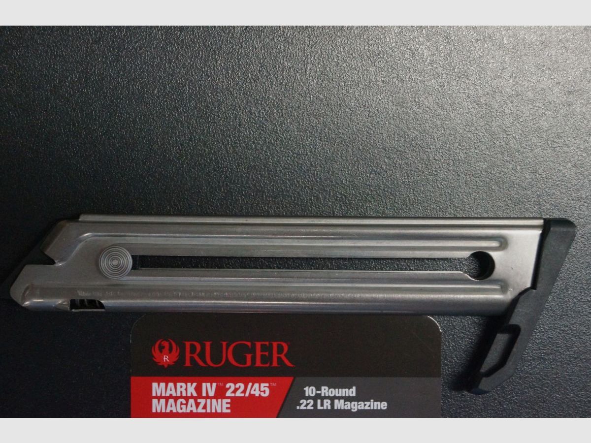 Ruger Mark IV 22/45 .22LR 10 Schuss