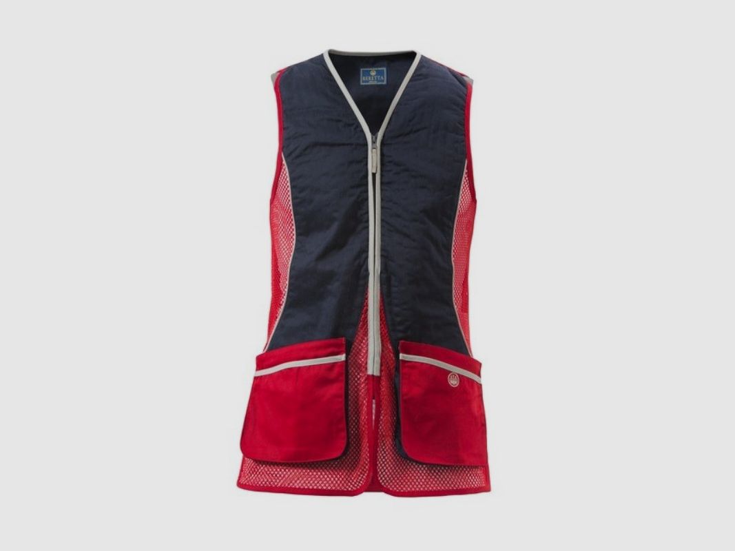 Beretta schietvest rood en blauw mod. GT031 02113 051V, afbeelding 2 van 4