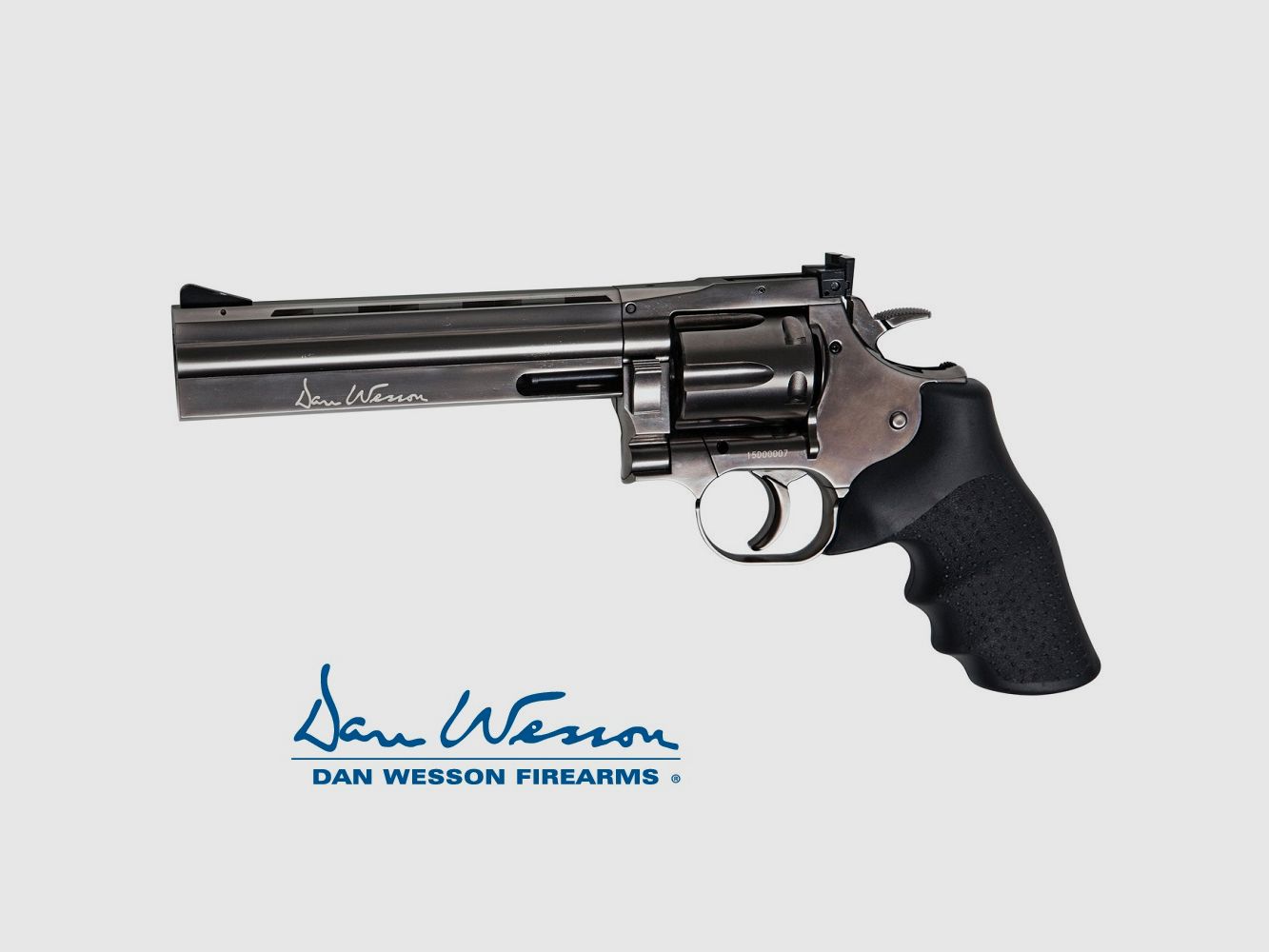Revolver Dan Wesson 715 6" Grigio Acciaio – 4,5 mm Co2 Pallini