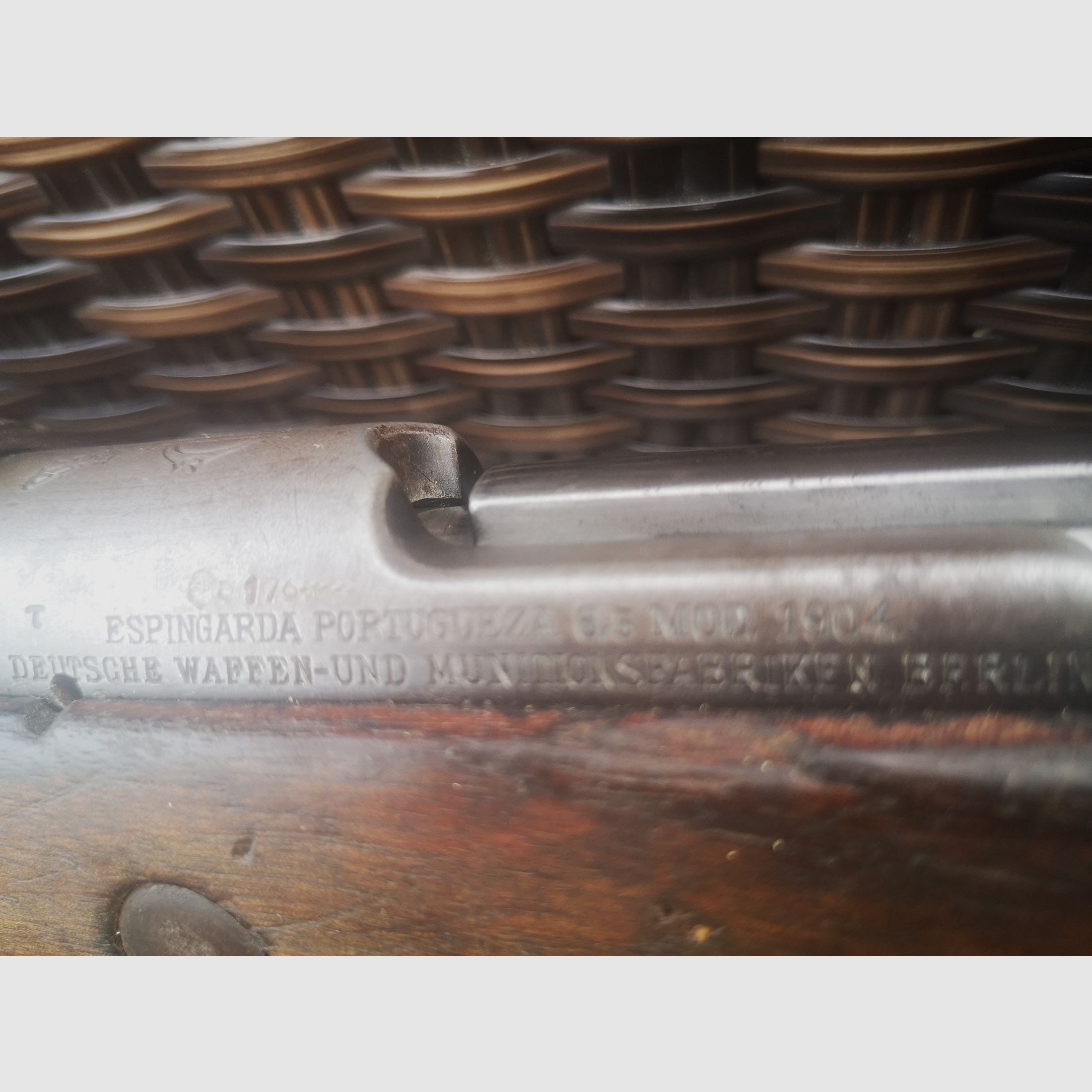 K. 98 Mauser–Vergueiro DWM 1904, 8x57IS, WK1, WK2, Portugal.Mauser–Vergueiro DWM 1904, 8x57IS, WK1, WK2, Portugal.