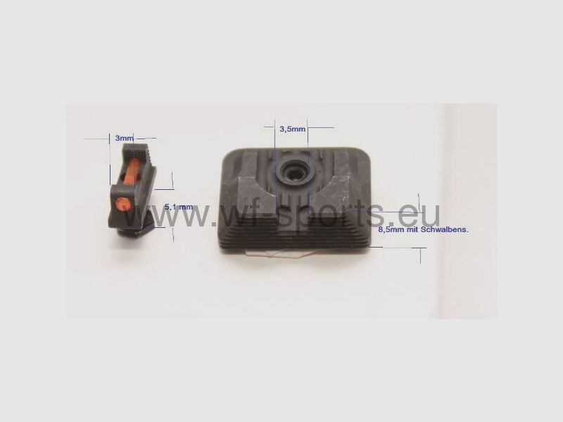 Glock 17 Fiber Optics Visier Glock 17 Fiber Optics Visier