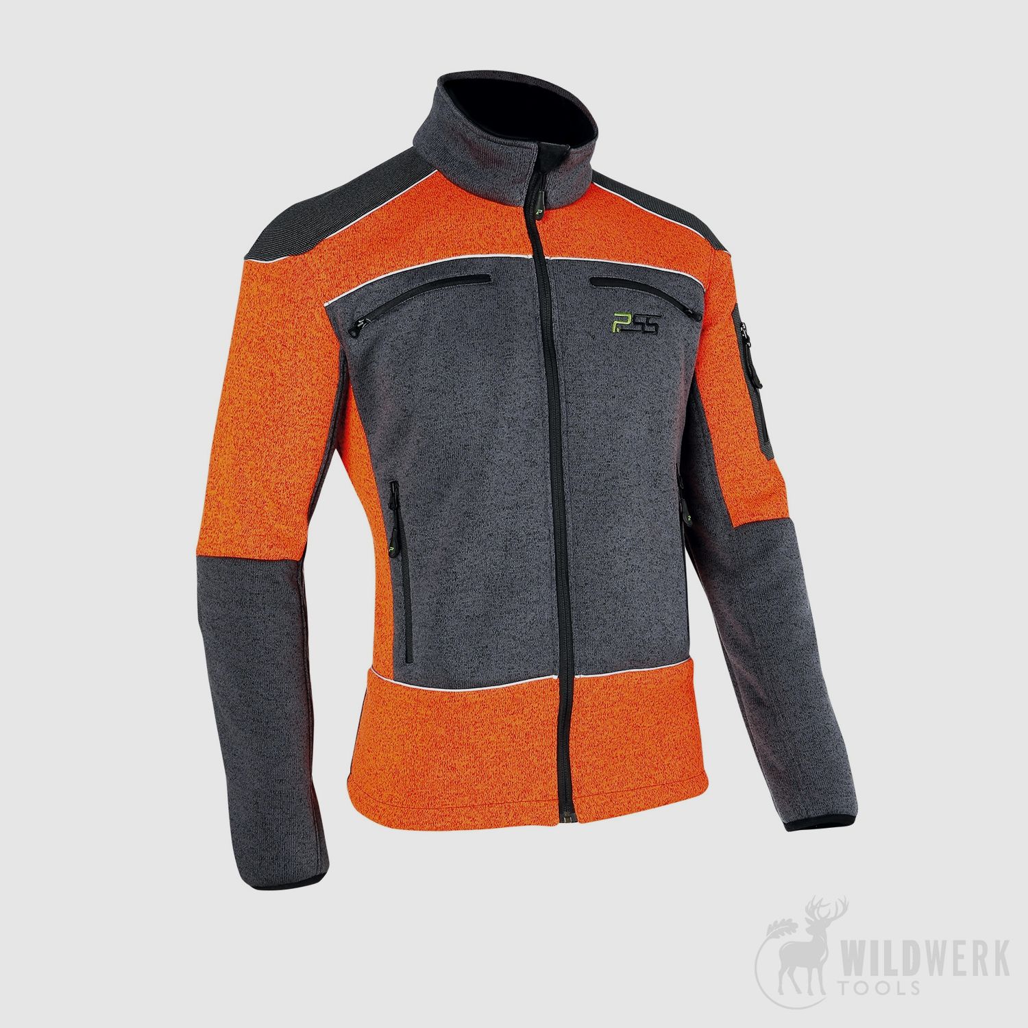 PSS X-treme Arctic Fleece Jacket, orange/grey