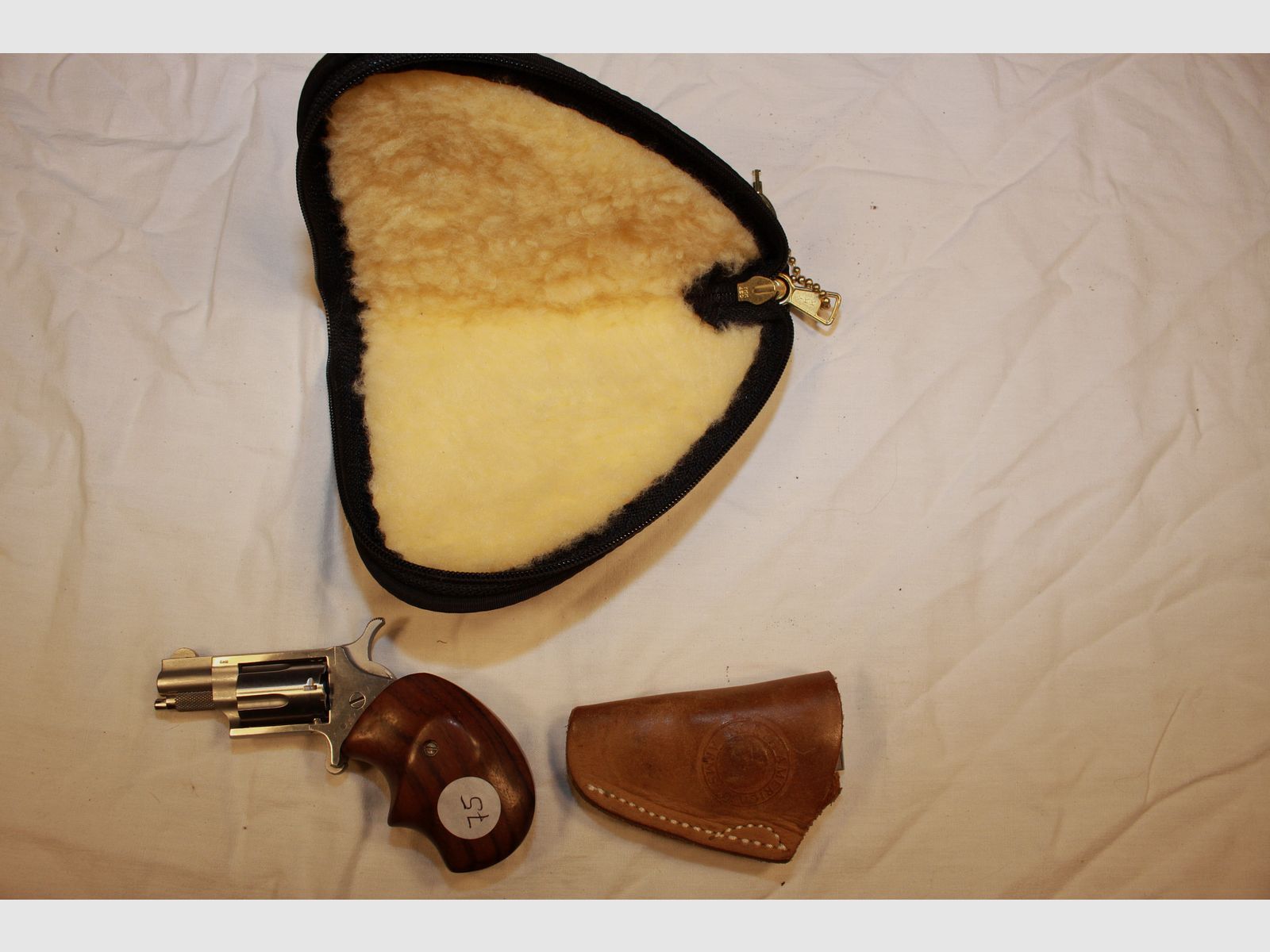 North American Arms Minirevolver in het kaliber .22 lr.