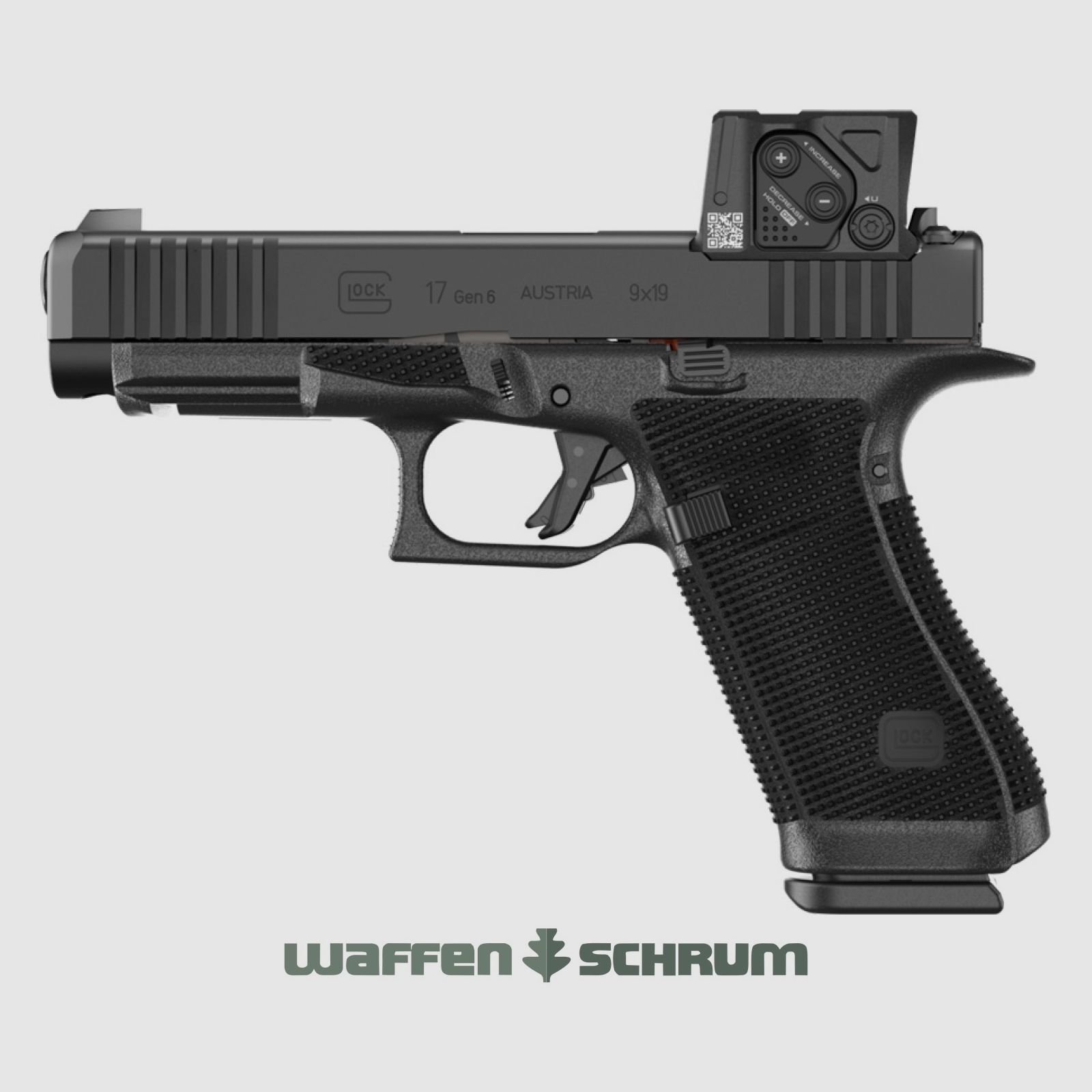 Glock G17 GEN.6 A-CUT AIMPOINT COA 9mmLuger 17 disparos - 1 cargador de repuesto
