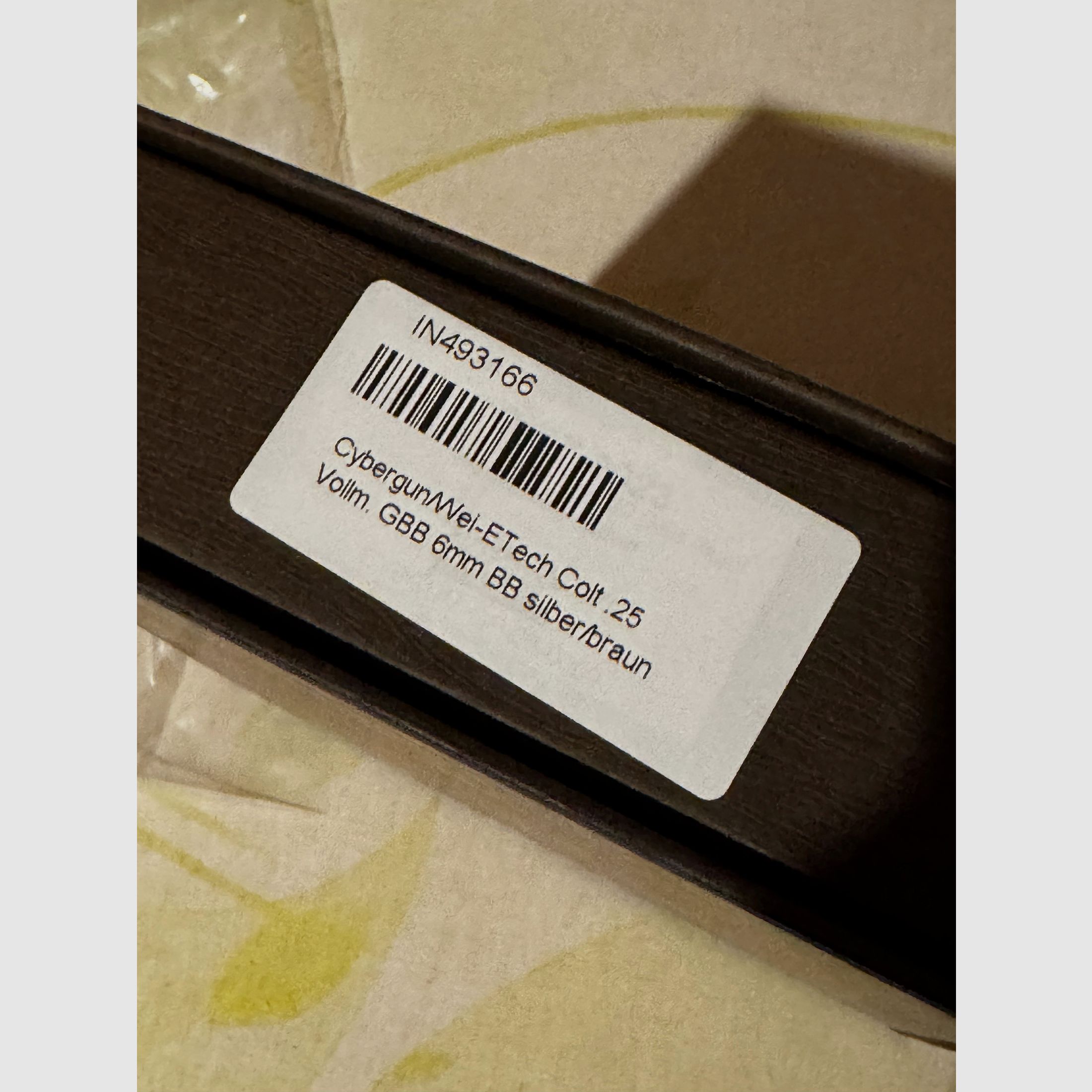 Colt Pocket .25 Airsoft 6mm VHB