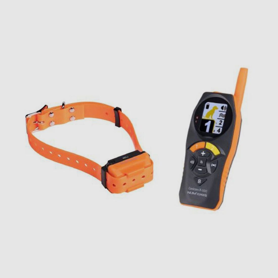 Fernbedienung und Trainingshalsband Num Axes Canicom R-500 - Reichweite 500m - 100 Stufen der Stimulation - Präzise und Zuverlässige Kontrolle, Bild 3 von 5