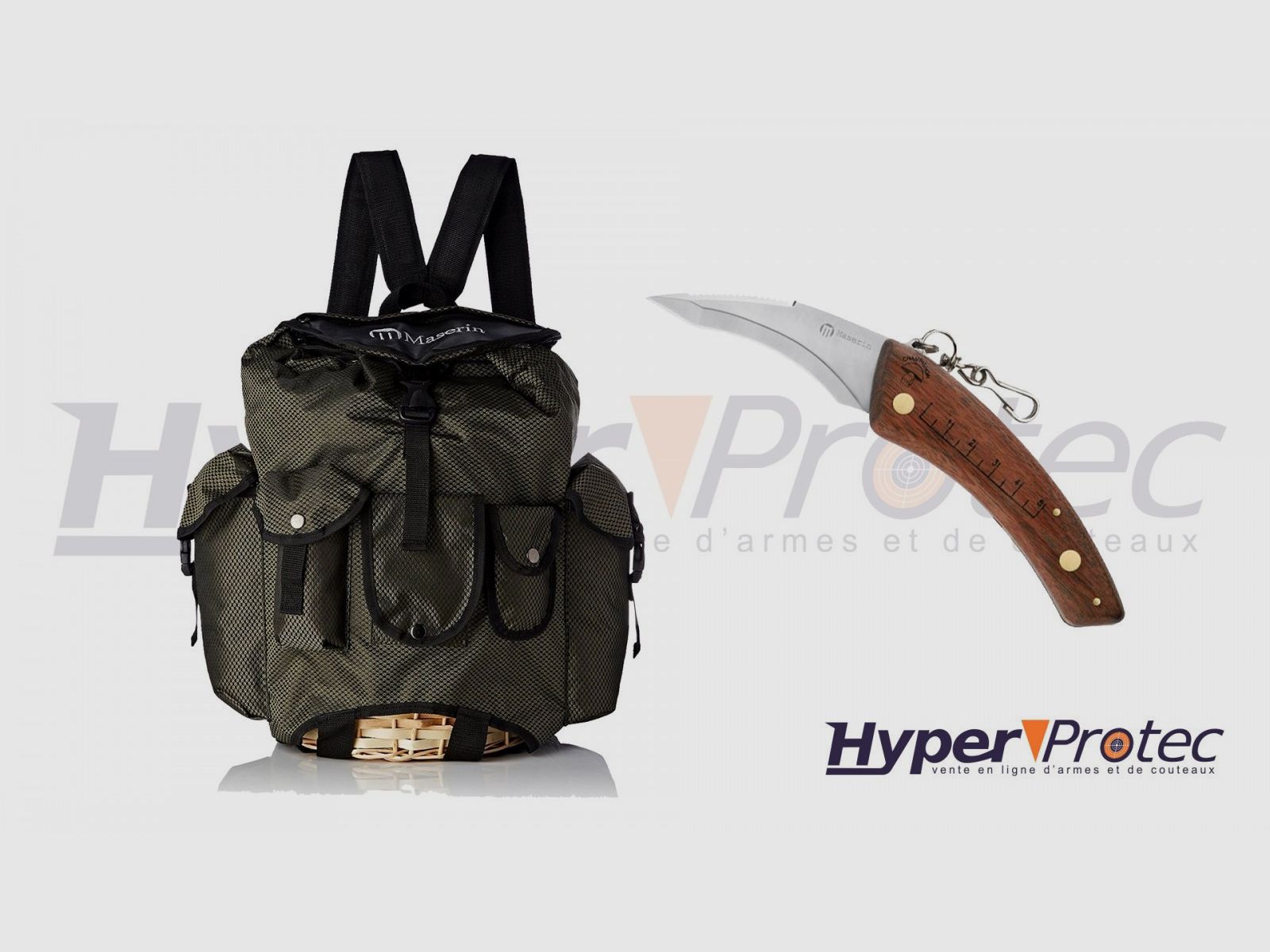Maserin Mushroom Pack - Bag + Knife, image 2 of 5