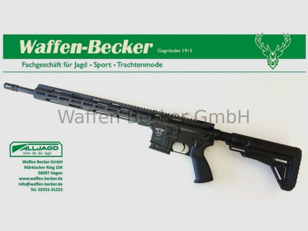Messerschmitt (Waffen Schumacher) Messerschmitt AR15 Kal. .223Rem. 18"-Lauf, black