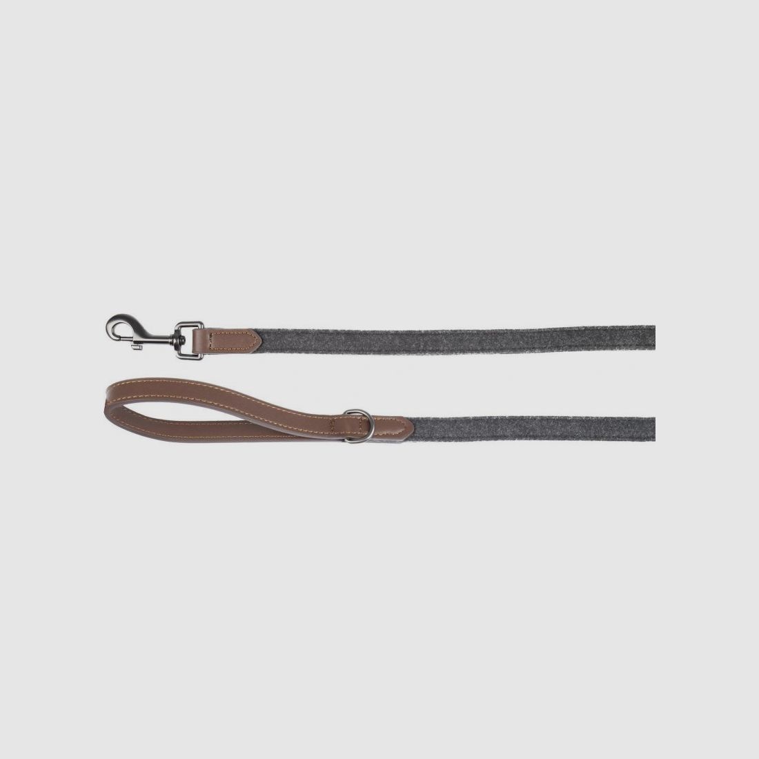 Flamingo Hundeleine Yura Schwarz/Braun 130 cm 25mm