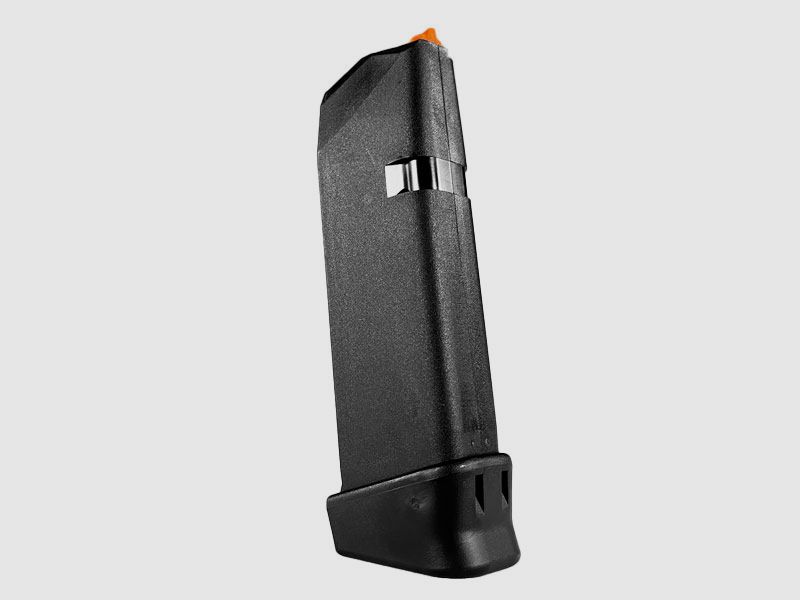 GLOCK HighCap-Magazine mit Zubringer signalorange 9mm, Standard - 17+2rd