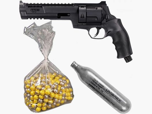 Umarex T4E HDR 68 Paintball Revolver Players Pack (nero)