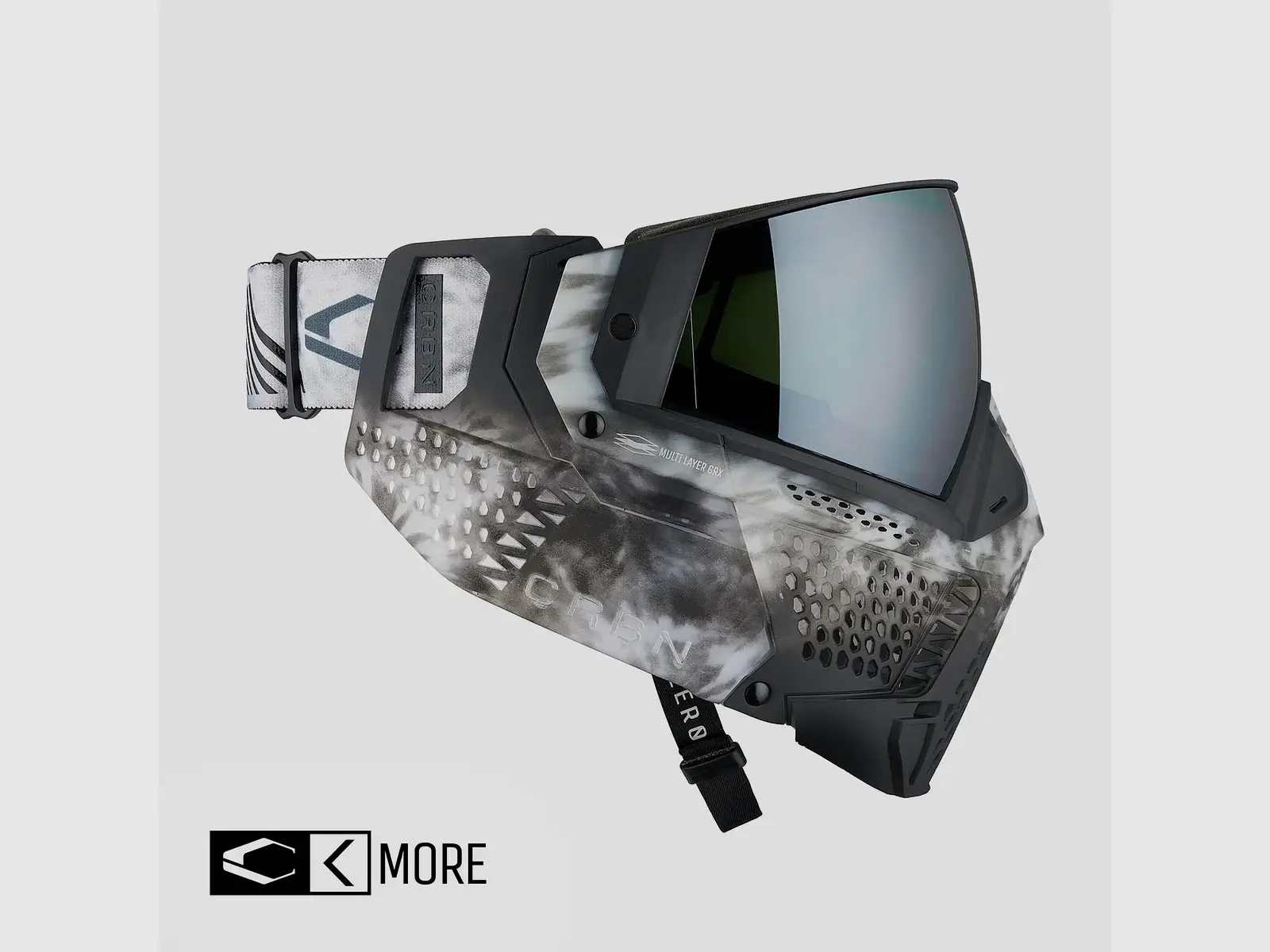 Maschera CRBN ZERO PRO V2 TIE-DYE SMOKE lunga, immagine 1 di 7