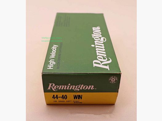 Remington - USA Revolver-/Büchsenpatronen .44-40Win/WCF