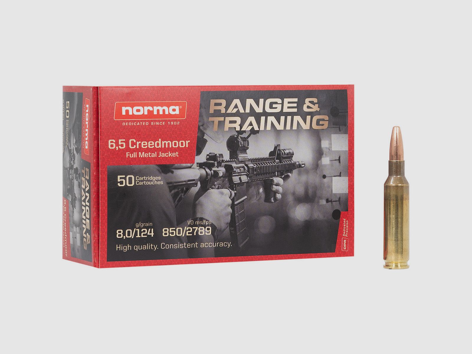Norma 6.5 Creedmoor HP Range & Training Indoor 85gr/5.5g