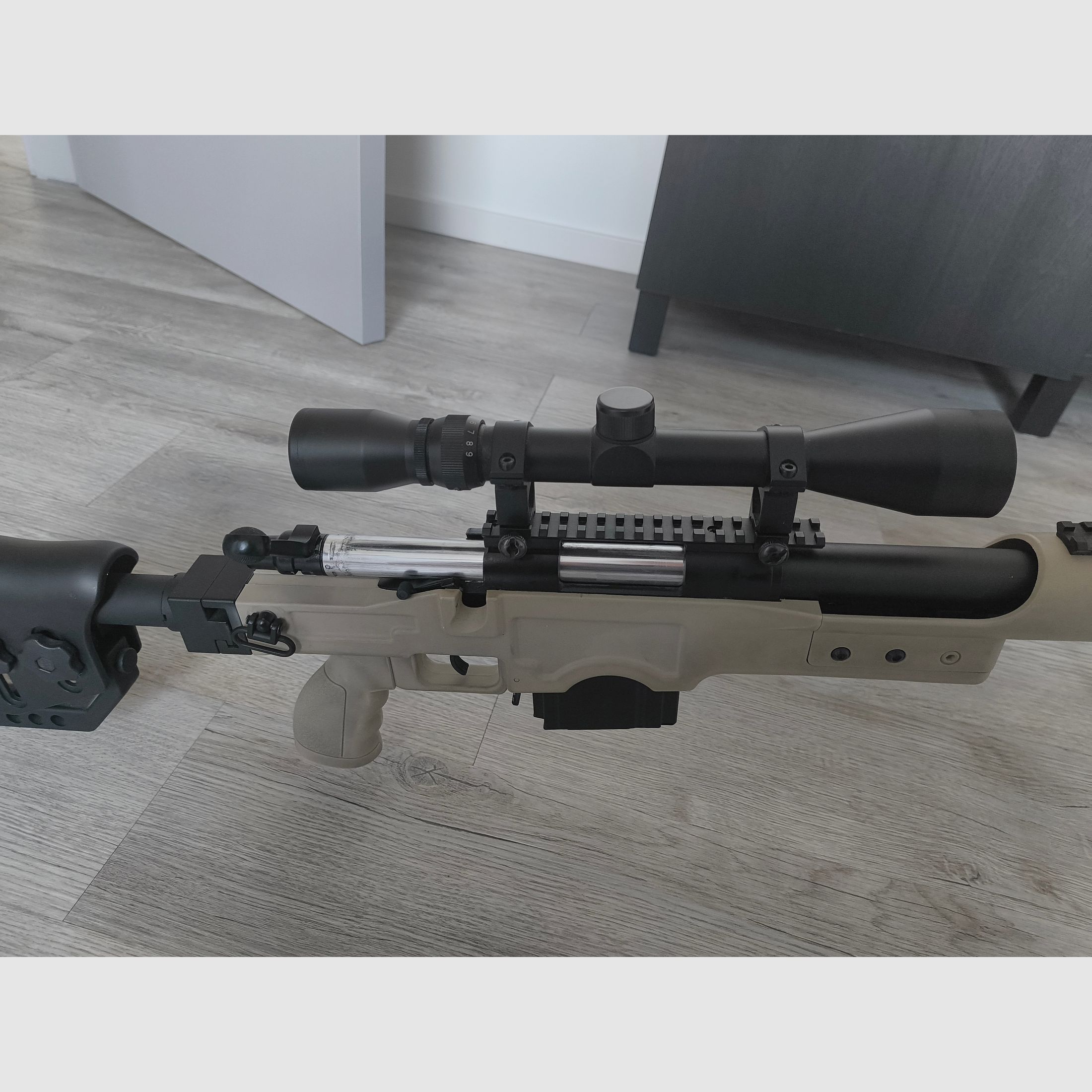 Bien MB4410D Remington MSR Réparation-Airsoft Ressort 1,7 Joule 6mm BB