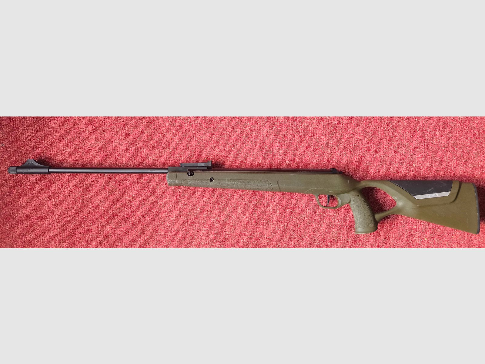 Diana 34 EMS Legion ètranger Sonderauflage 514 von 999 Farbe OD GREEN, Nur drei Diablos zur Probe Geschossen, Optisch sowie Funktionell in einem guten Zustand, Kaliber 4,5mm 