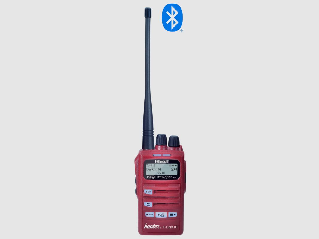 Hunter E-Light BT 140/155 MHz Jagdfunkgerät