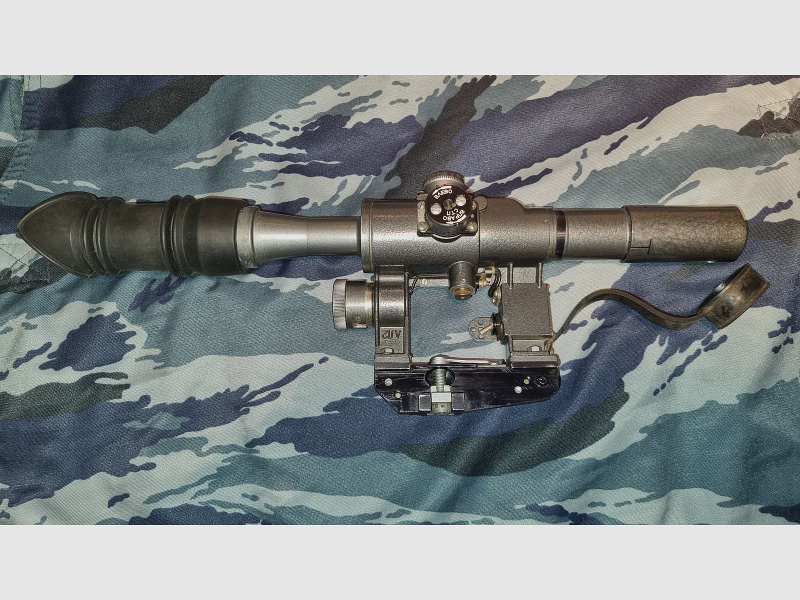 Telescopio belorusso BelOMO POSP 6x24 (PSO-1) per SVD Dragunow & AK Kalaschnikow SAIGA / Russia / Unione Sovietica / URSS