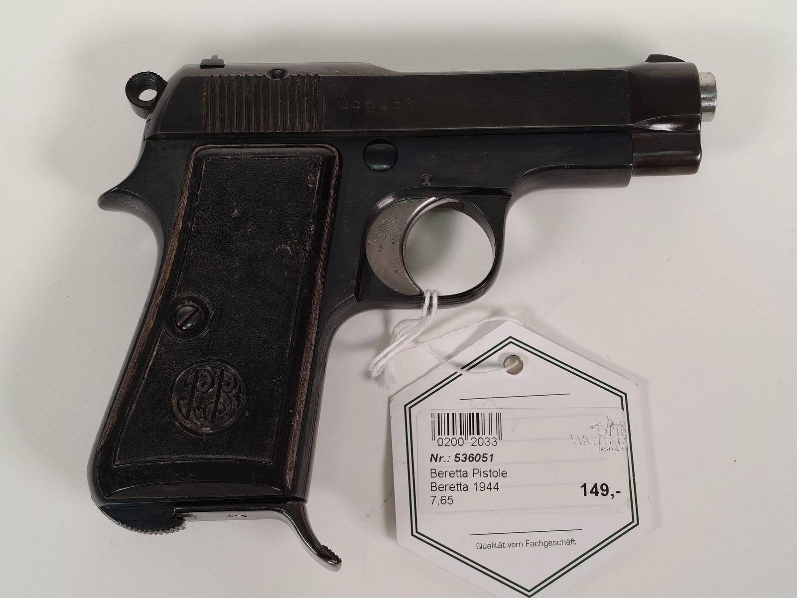 Beretta Mod. Gardone V.T. 1944 7,65mm Browning