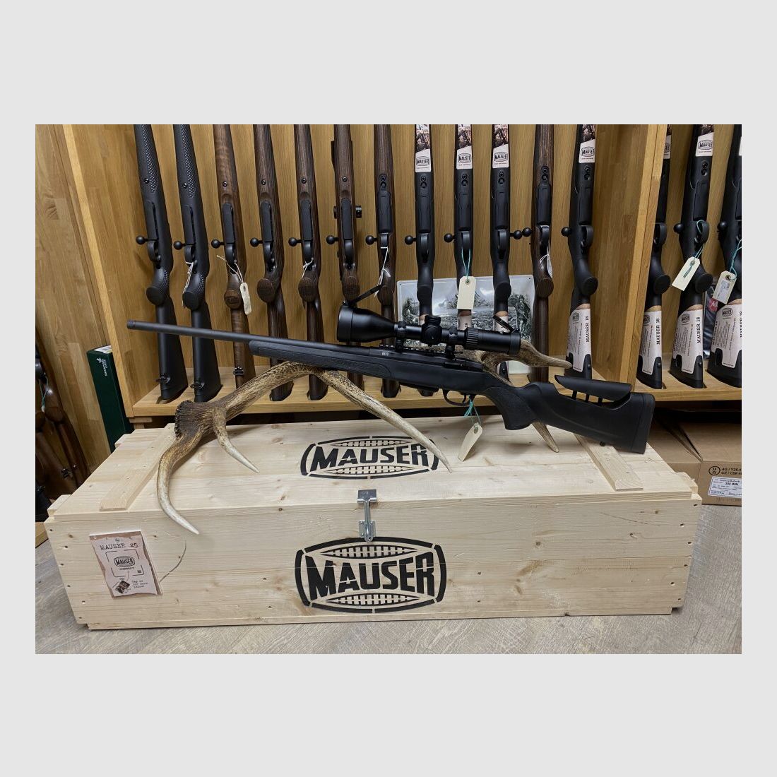 Brenner BR 20 Poly Black, mit AKAH 3-12x56