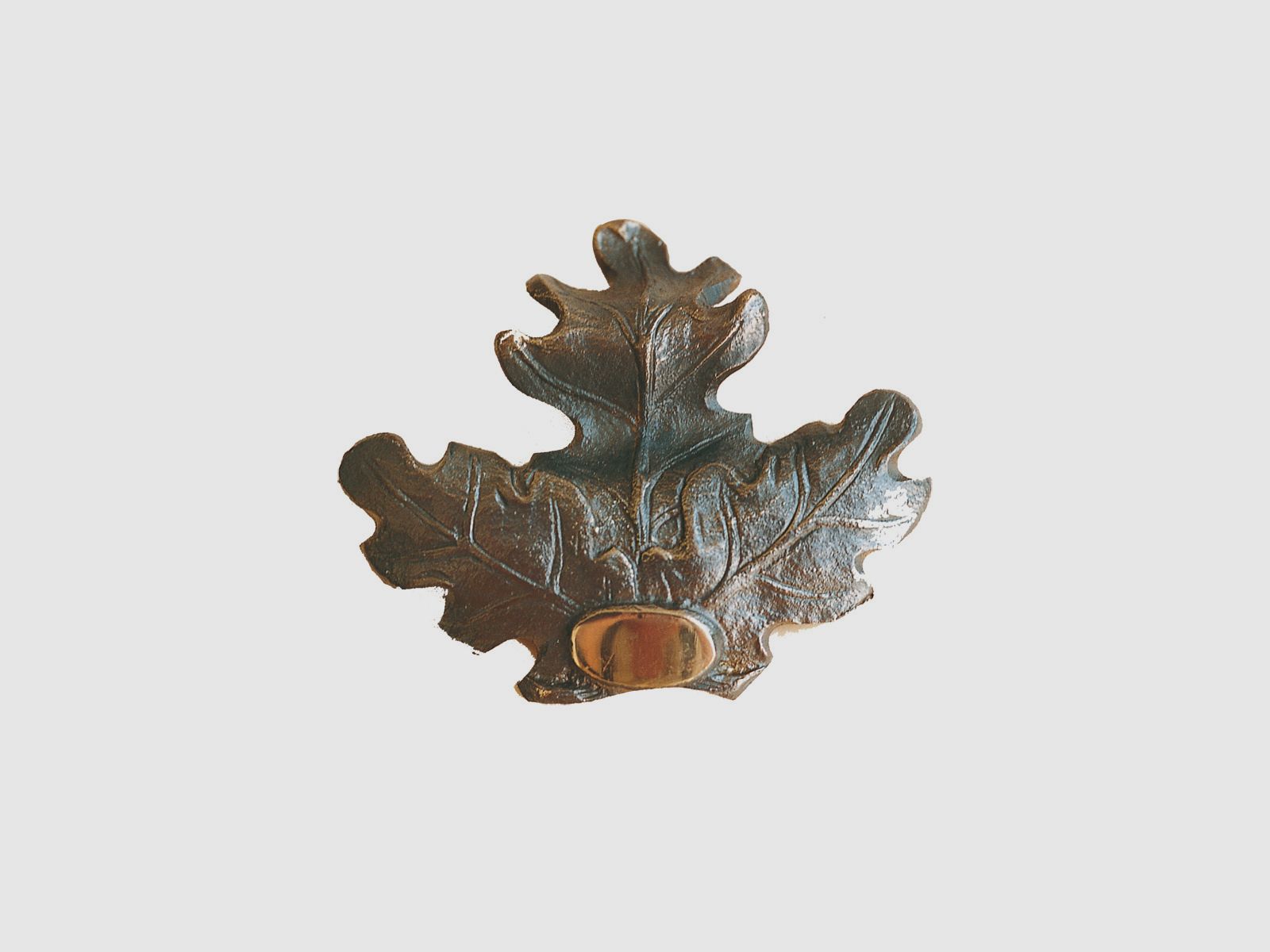 Eichenblatt-Verzierung Bronze