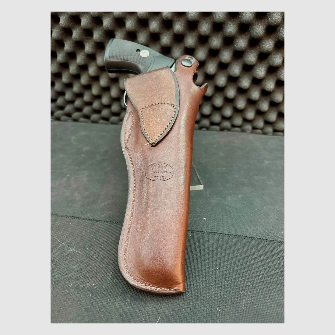 Brian C. Foster, Schnellziehholster, Gürtelholster, 357Mag, 6Zoll, LINKS