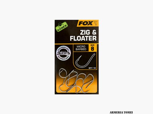 FOX – EDGES™ ARMAPOINT ZIG & FLOATER SIZE 8 (10 pcs)