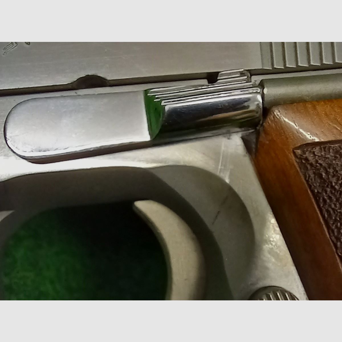 Colt Government MKIV in stainless steel, caliber .45 ACP