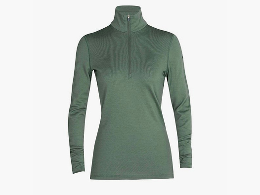 Icebreaker Icebreaker Langarmshirt Half Zip 260 Tech Merino sage Frauen