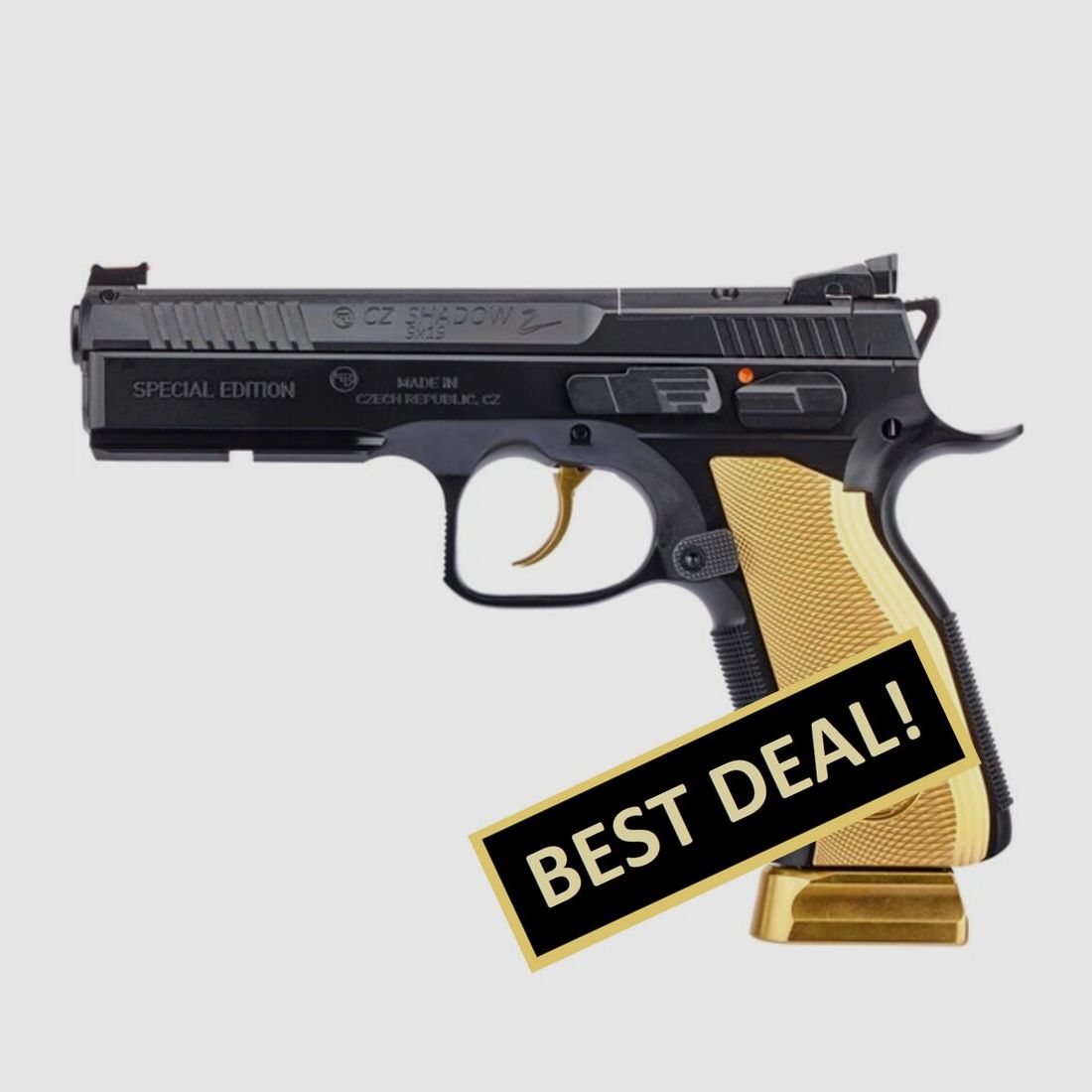 CZ Shadow 2 OR Golddigger - Modèle Spécial