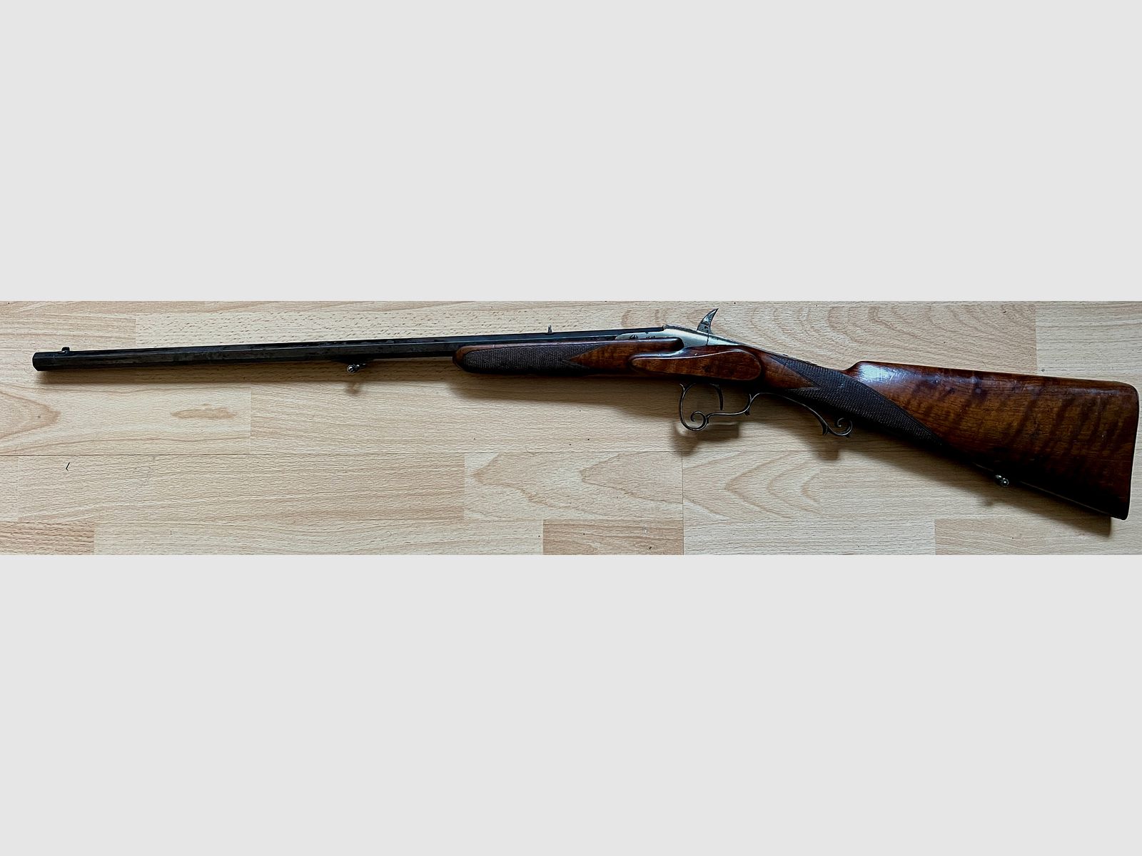 9mm Flobert Tesching Flinte Warnant- System Luxus "Zimmerstutzen" Salon,- Sammlerwaffe (ähnlich Ferlach) Antik, Schädlingsbekämpfung