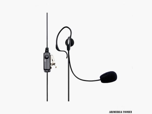 ALBRECHT – AE 30 Mikrofon Ohrhörer mit PTT und VOX