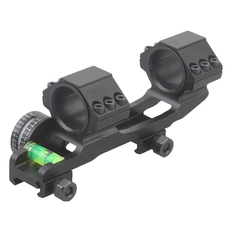 Vector Optics - Jednoczęściowy montaż do lunety ze wskaźnikiem kąta i poziomicą - 30 mm na szynę Picatinny, zdjęcie 2 z 6